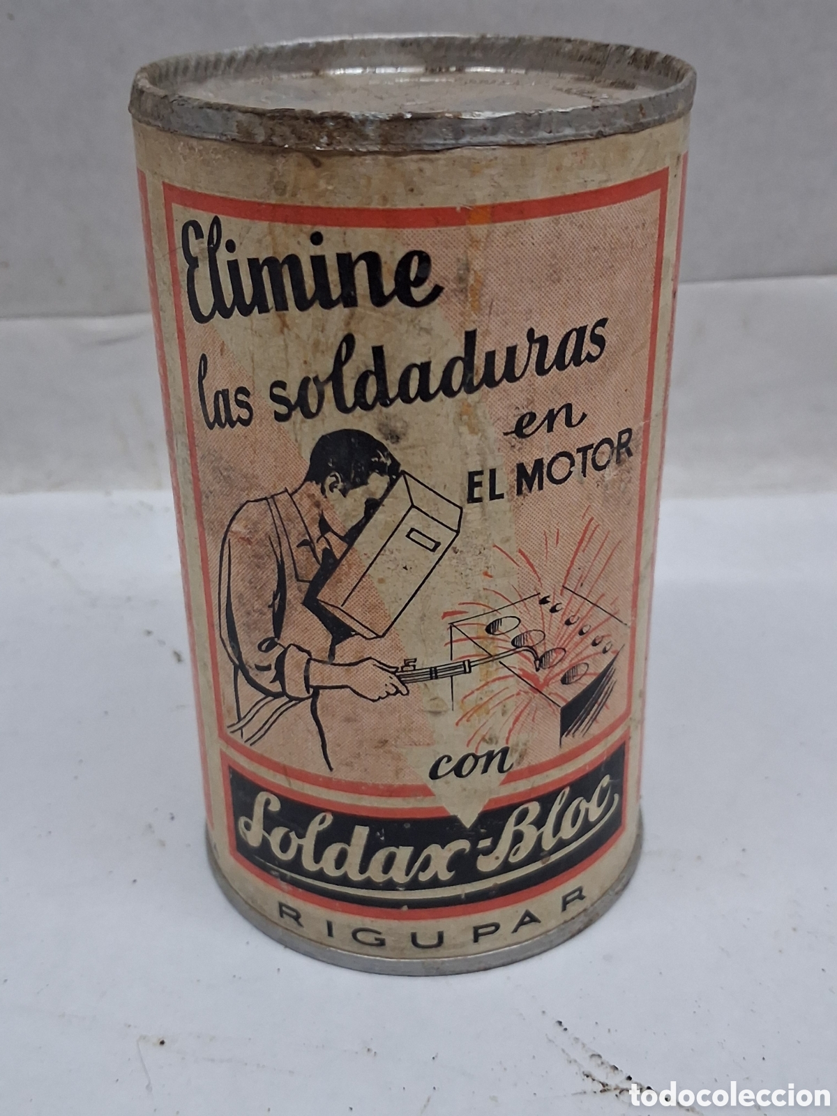 Cajas y cajitas met&aacute;licas: Soldac Bloc lata sin abrir