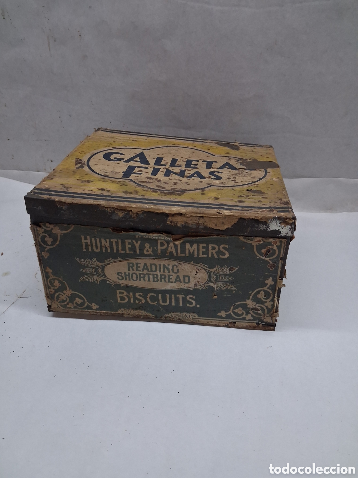 Cajas y cajitas met&aacute;licas: Caja galletas Huntley & palmers