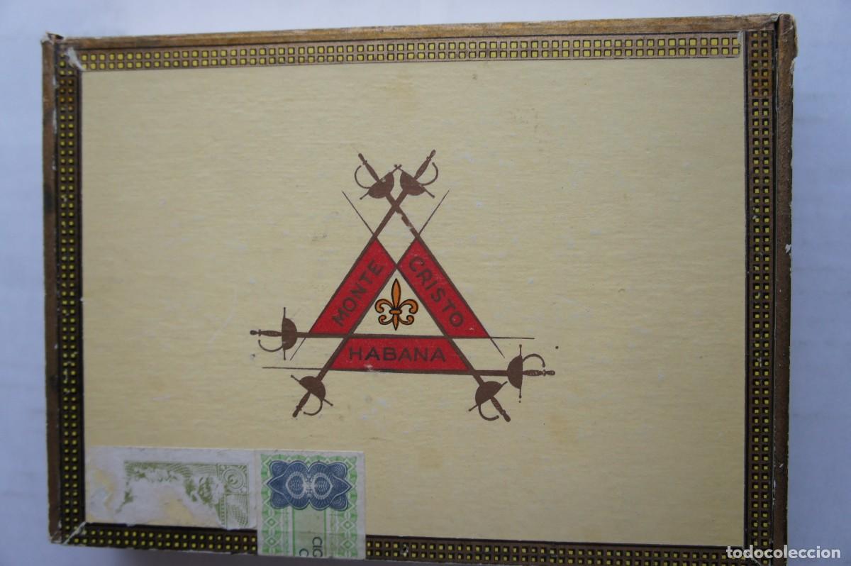 Cajas y cajitas met&aacute;licas: Caja habanos Montecristo.