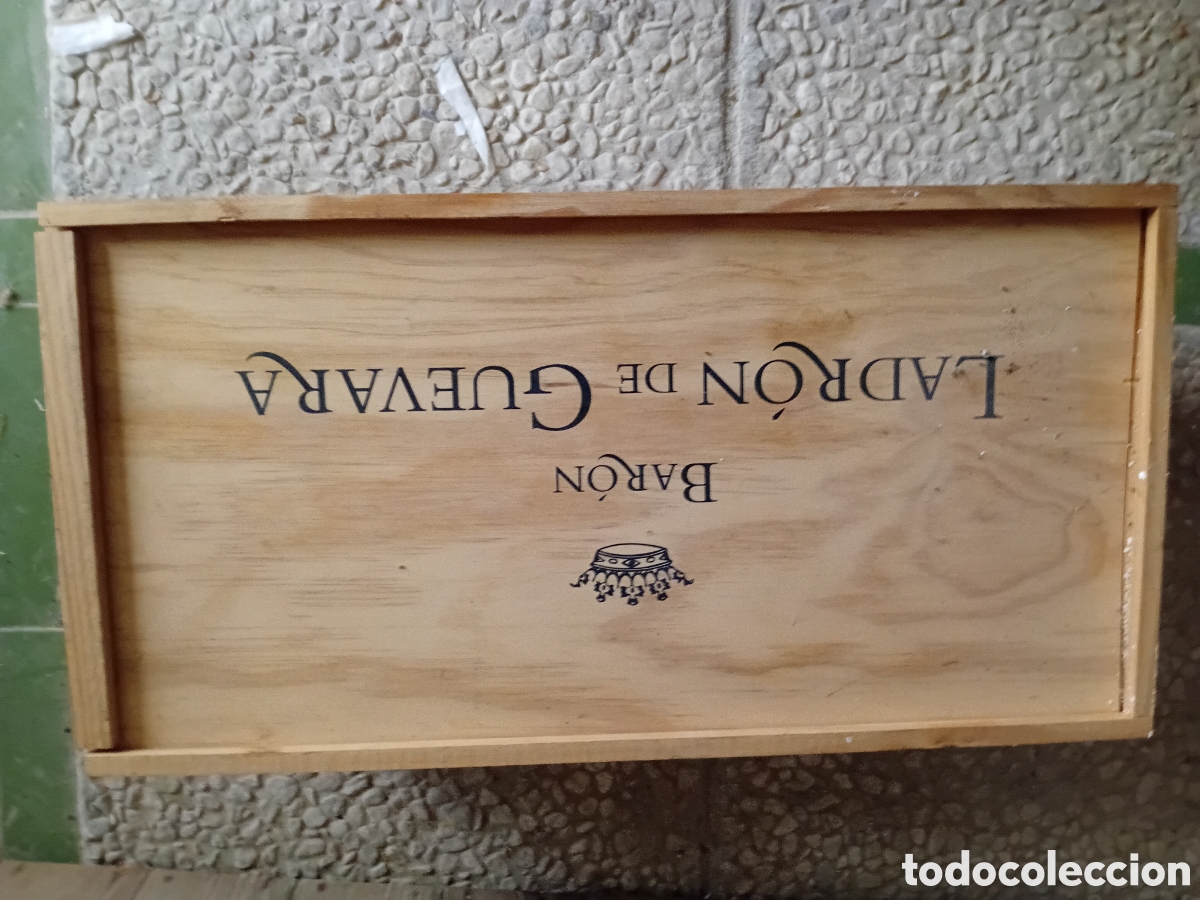 Cajas y cajitas met&aacute;licas: Caja grande de vino Ladr&ograve;n de Guevara