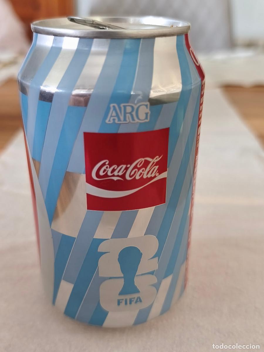 Cajas y cajitas met&aacute;licas: LATA COCA COLA VAC&Iacute;A - EDICI&Oacute;N FIFA WORLD CUP 2026 - ARGENTINA