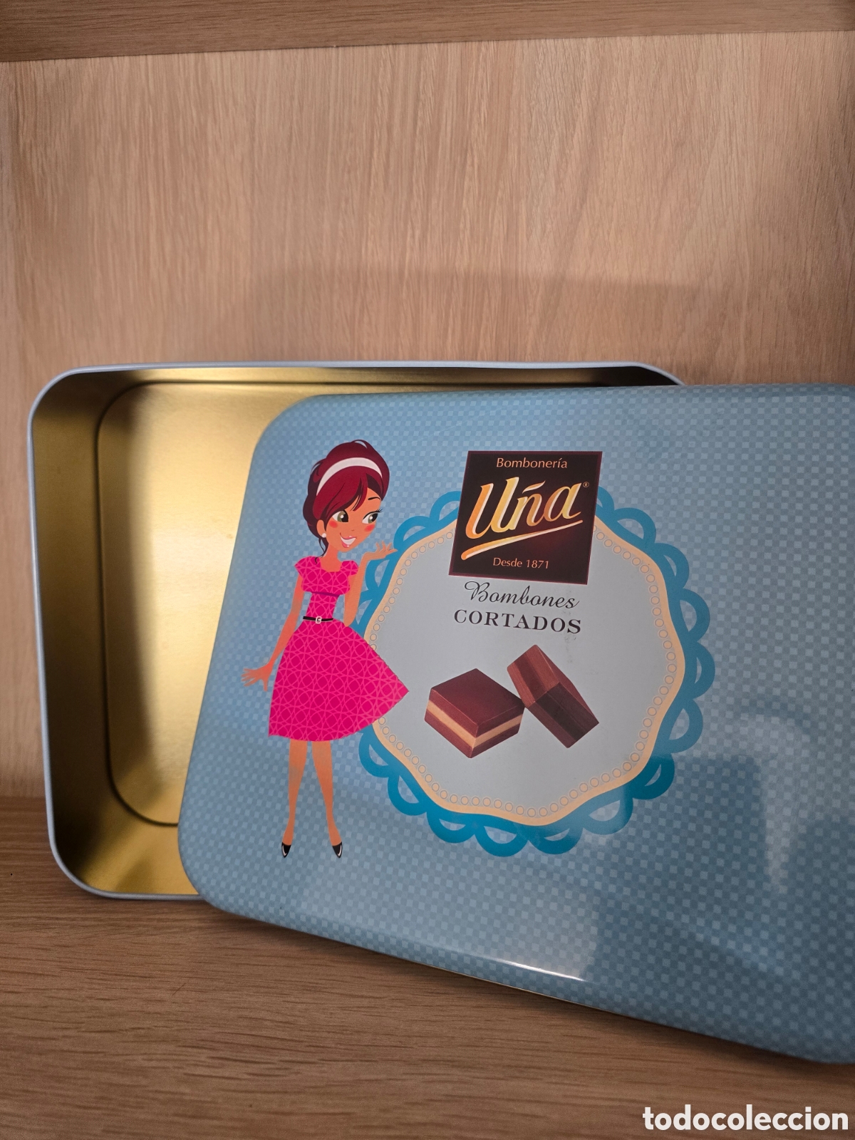 Cajas y cajitas met&aacute;licas: Caja de lat&oacute;n vintage