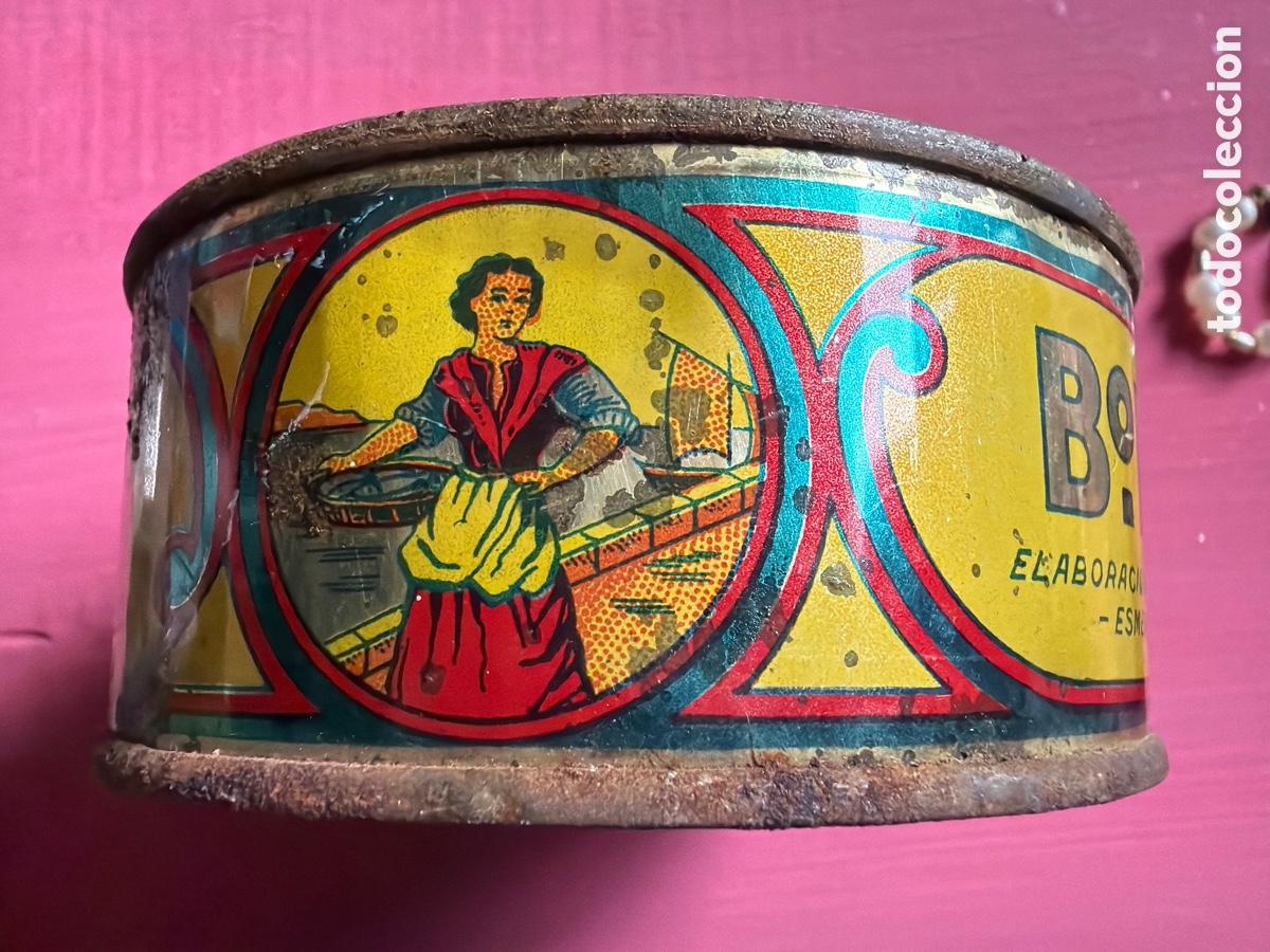 Cajas y cajitas met&aacute;licas: Lata bonito s.campos Bermeo Vizcaya
