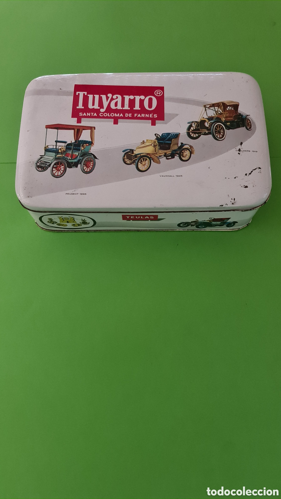 Cajas y cajitas met&aacute;licas: Antigua caja metalica
