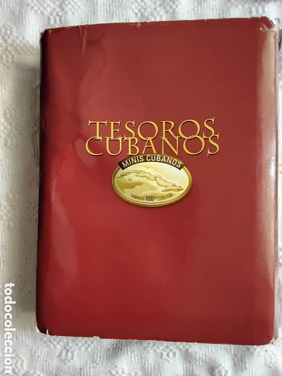 Cajas y cajitas met&aacute;licas: ESTUCHE TESOROS CUBANOS MINICUBANOS