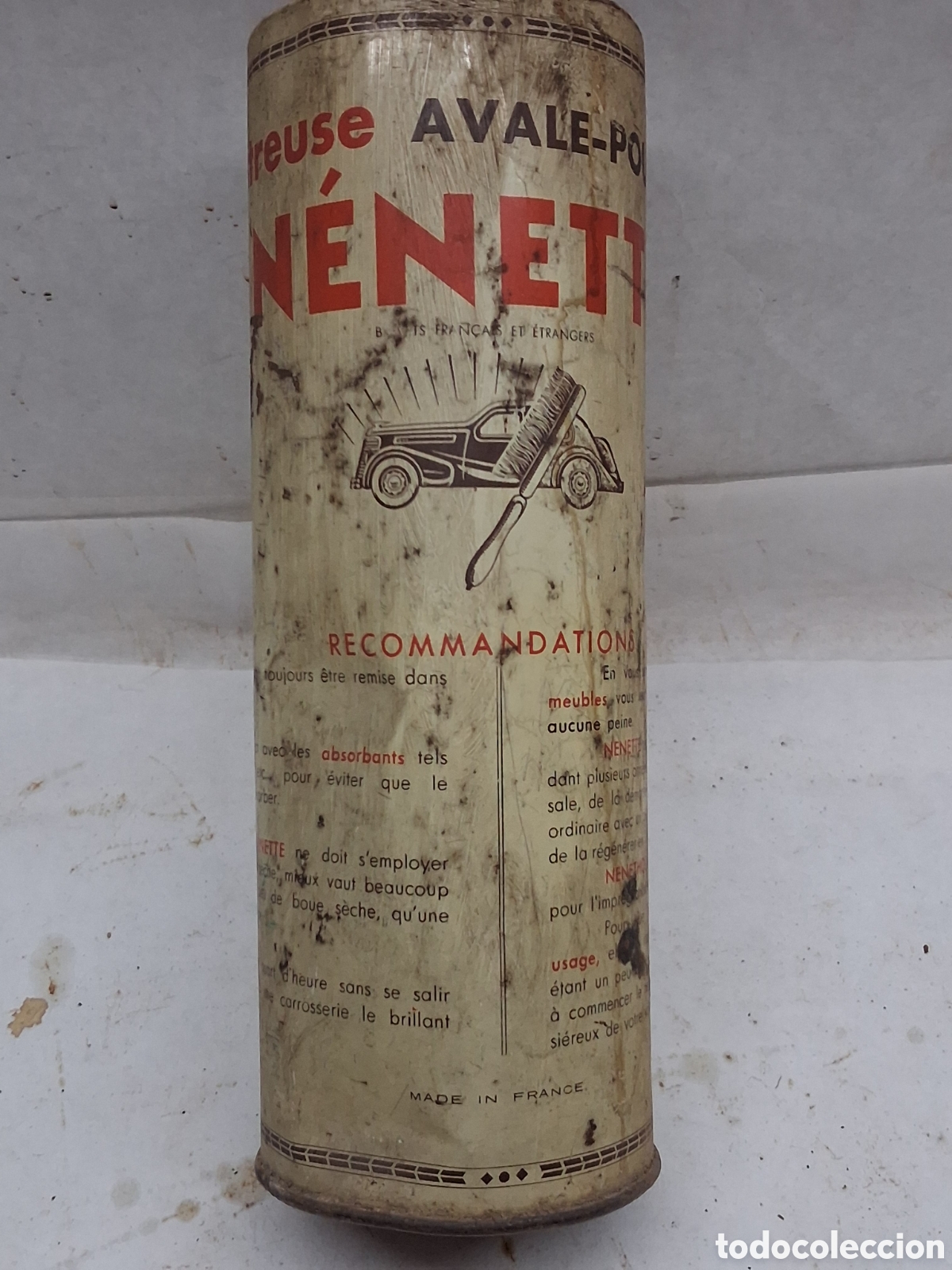 Boxes and metal boxes: Nenette lata para cepillo coche