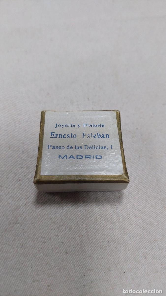 Cajas y cajitas met&aacute;licas: Antigua cajita de Joyeria Ernesto Esteban Madrid