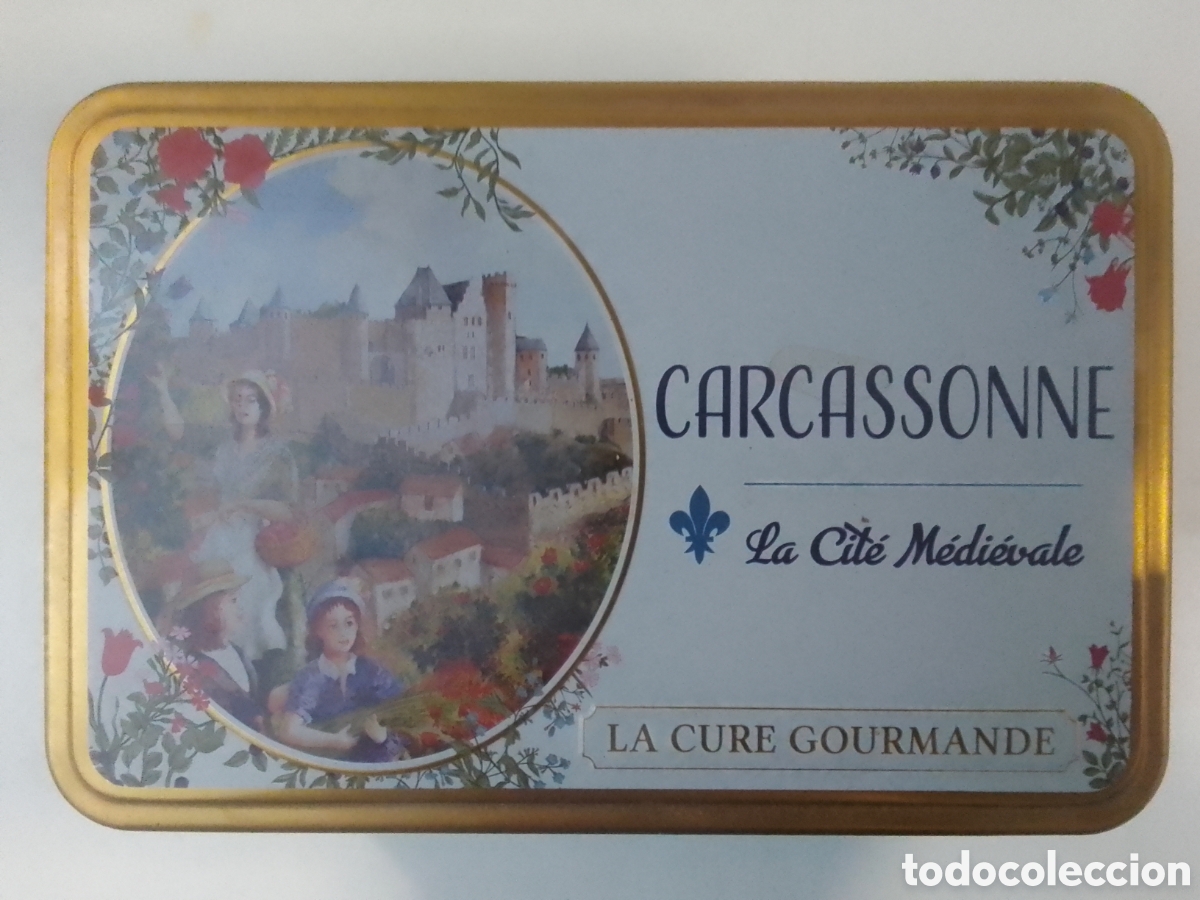 Cajas y cajitas met&aacute;licas: Caja met&aacute;lica vac&iacute;a La Cit&eacute; M&eacute;di&eacute;vale.