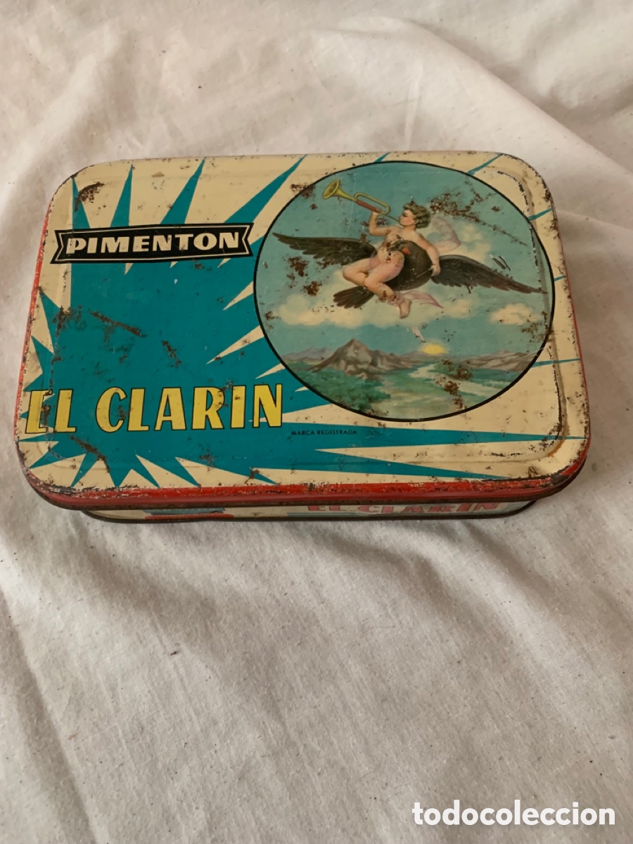 Cajas y cajitas met&aacute;licas: Caja met&aacute;lica de Piment&oacute;n EL CLAR&Iacute;N