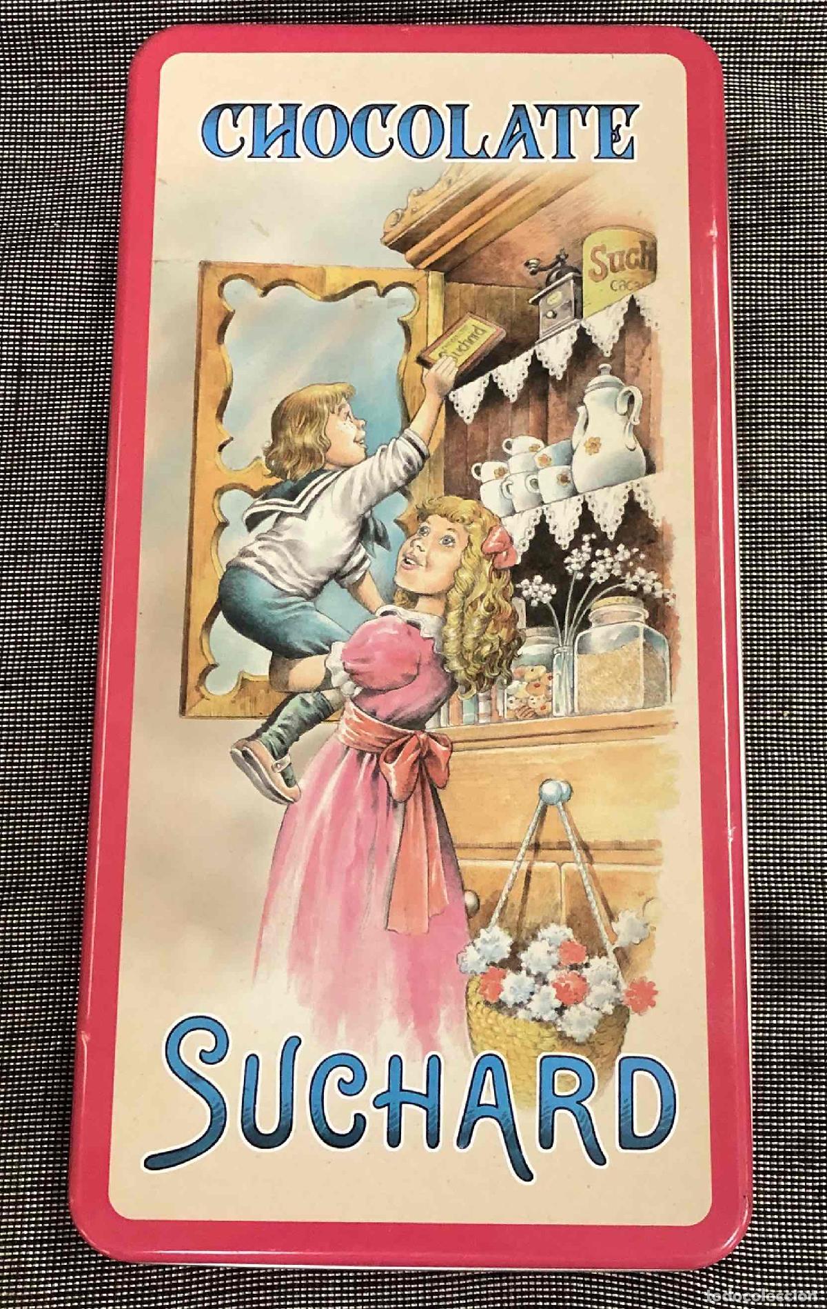 Cajas y cajitas met&aacute;licas: CAJA PUBLICITARIA CHOCOLATE SUCHARD