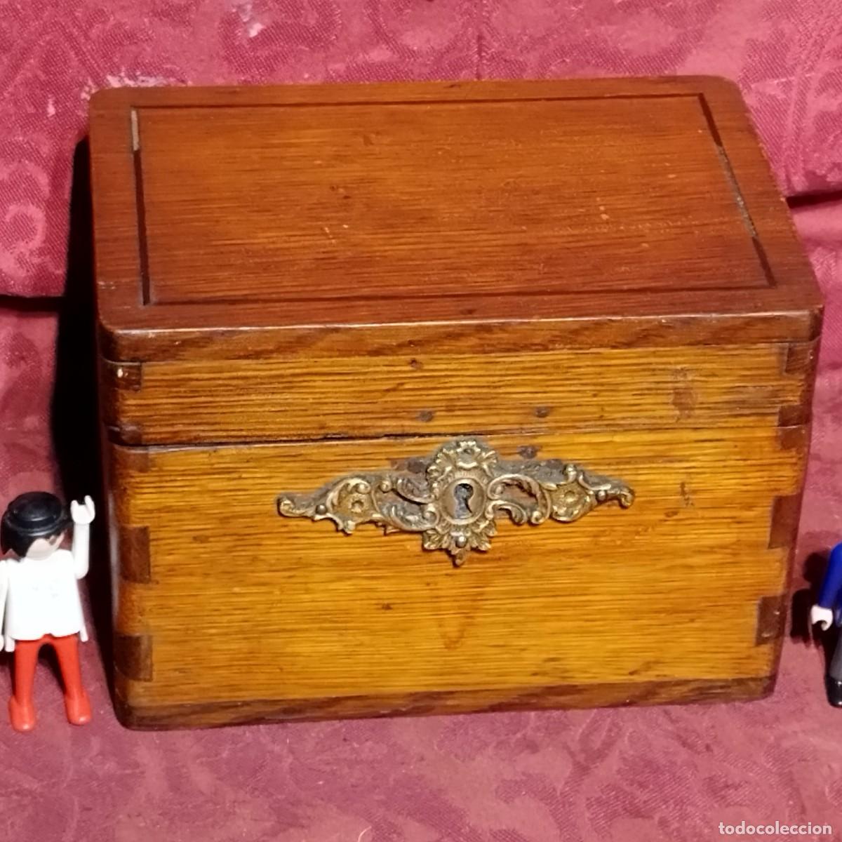 Cajas y cajitas met&aacute;licas: BONITA CAJA MADERA CON ENSAMBLE COLA DE MILANO