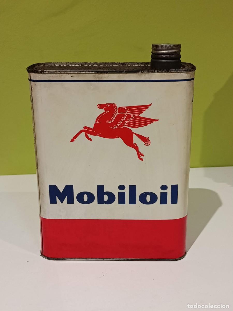 Cajas y cajitas met&aacute;licas: Lata aceite mobiloil 2l