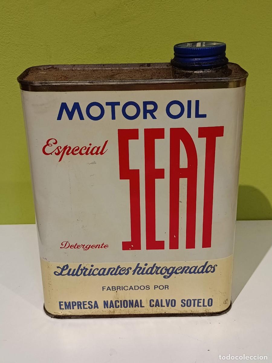 Cajas y cajitas met&aacute;licas: Lata aceite SEAT Especial 2)