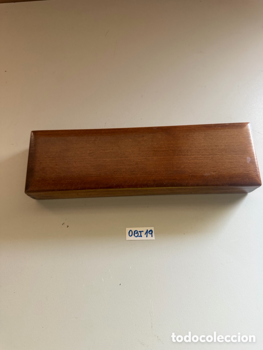 Cajas y cajitas met&aacute;licas: Caja de madera de teca