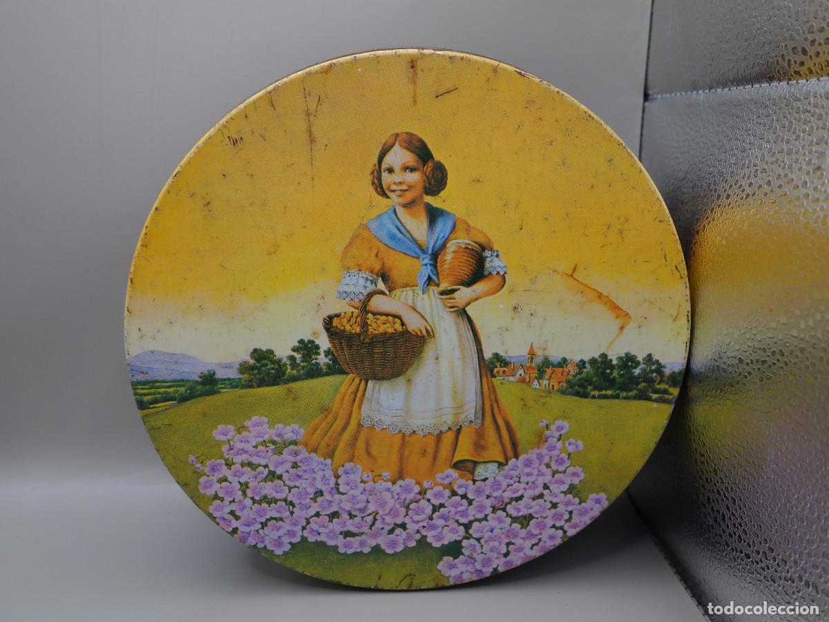 Cajas y cajitas met&aacute;licas: CAJA METALICA DE TORTAS IMPERIALES LA JIJONENCA