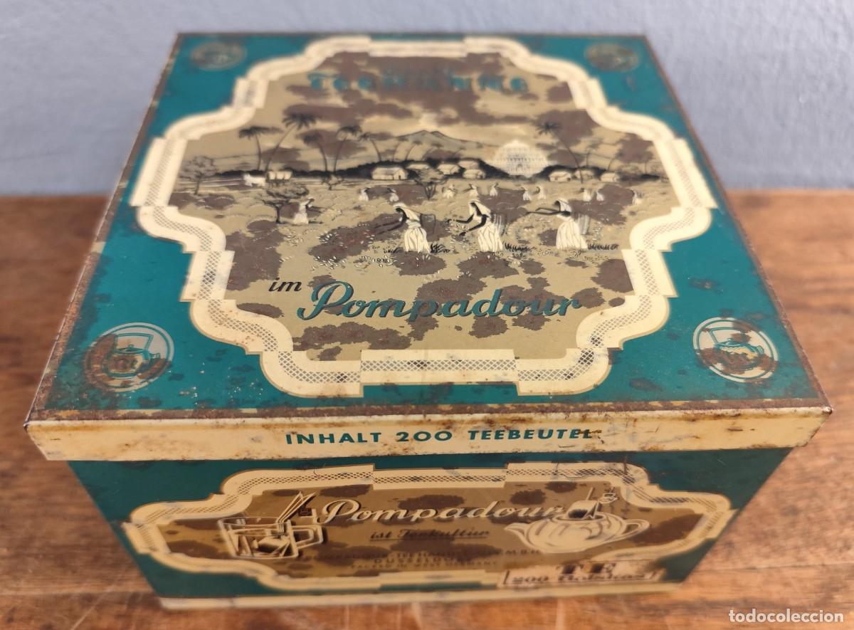 Cajas y cajitas met&aacute;licas: Caja met&aacute;lica &ldquo;Pompadour&rdquo; (D&uuml;sseldorf, West Germany)