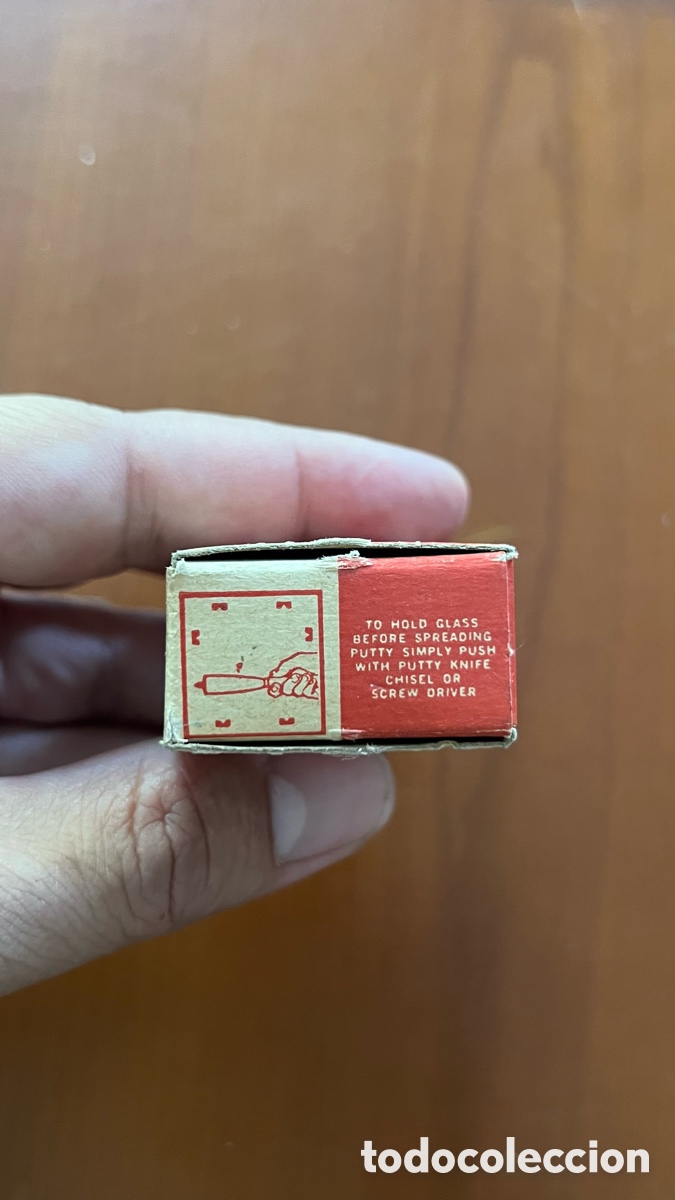 Cajas y cajitas met&aacute;licas: ANTIGUA CAJA DE GRAPAS RED DEVIL - Foto 3