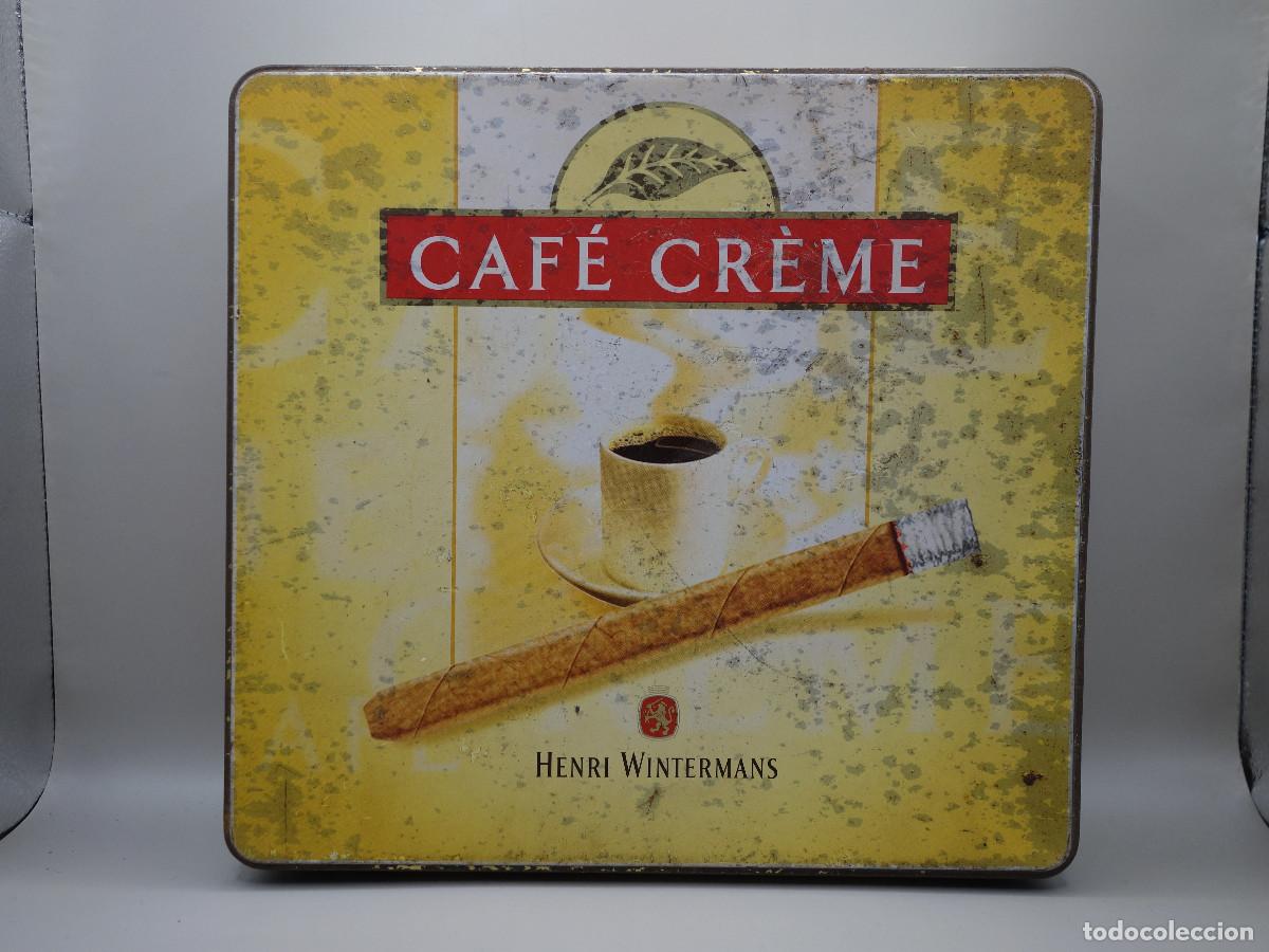 Cajas y cajitas met&aacute;licas: CAJA METALICA CAFE CREME HENRI WINTERMANS