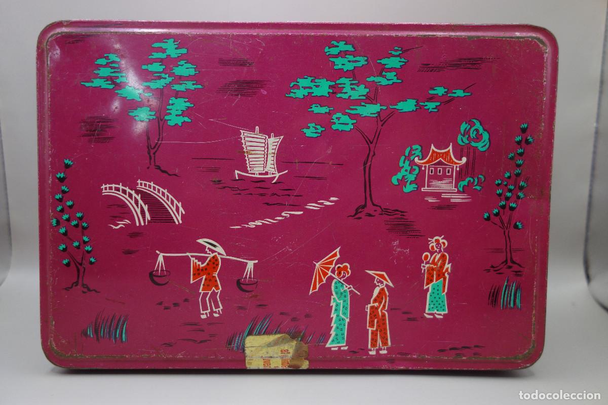 Cajas y cajitas met&aacute;licas: CAJA METALICA DE COLA-CAO A&Ntilde;OS 70