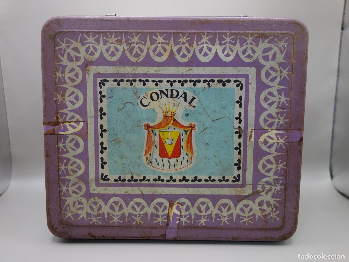 Cajas y cajitas met&aacute;licas: CAJA METALICA DE CONDAL INFUSIONES CONCENTRADAS