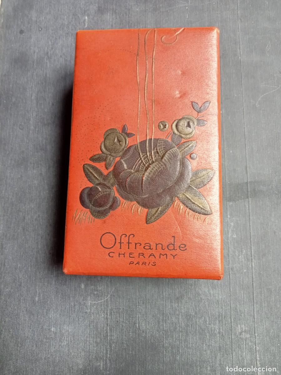 Cajas y cajitas met&aacute;licas: PEQUE&Ntilde;A CAJITA DE PERFUME OFFRANDE CHERAMY PARIS