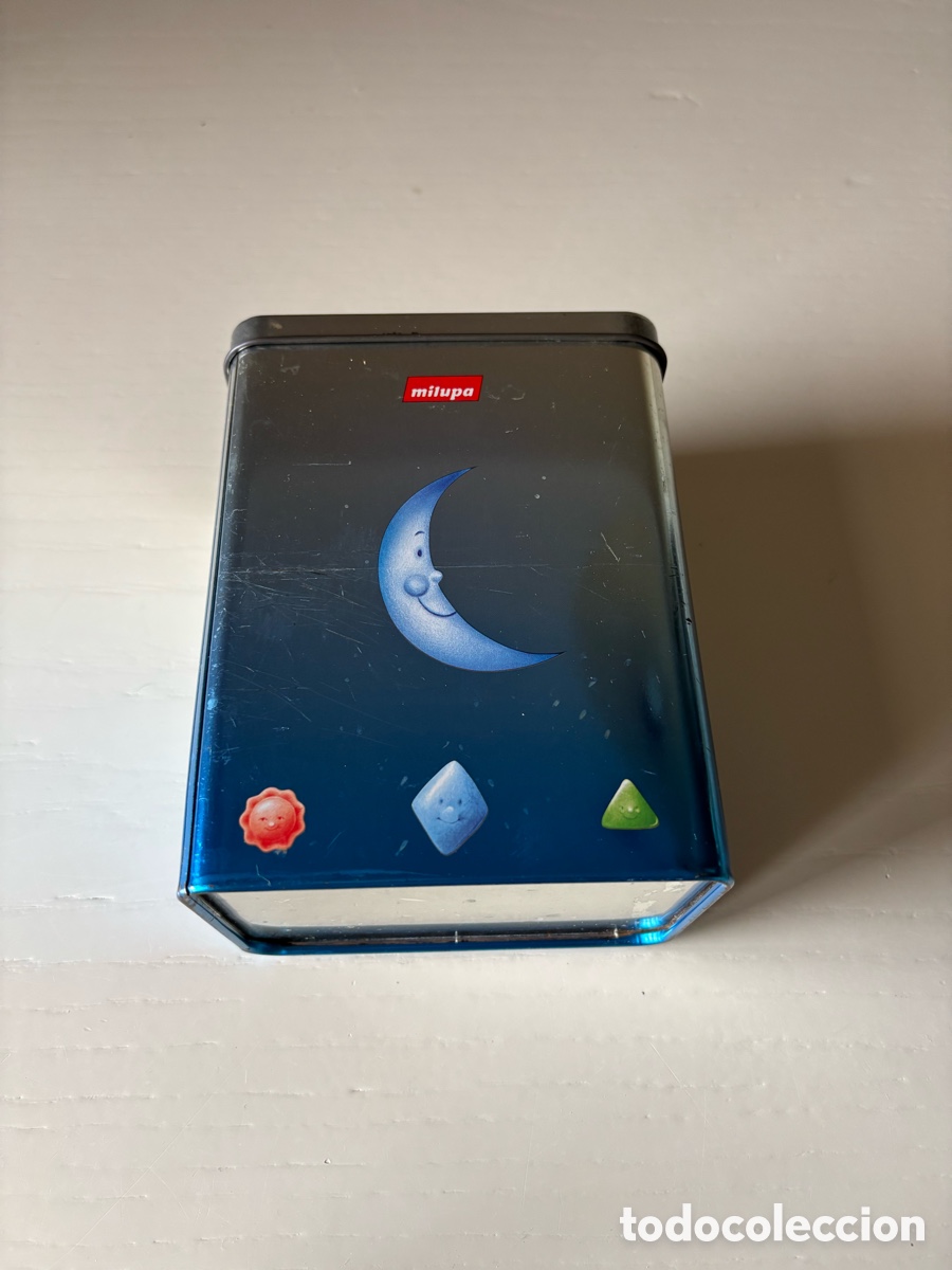 Cajas y cajitas met&aacute;licas: Caja met&aacute;lica con tapa Milupa