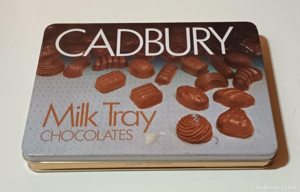 Cajas y cajitas met&aacute;licas: CAJA VAC&Iacute;A / LATA MET&Aacute;LICA - CADBURY - MILK TRAY CHOCOLATES