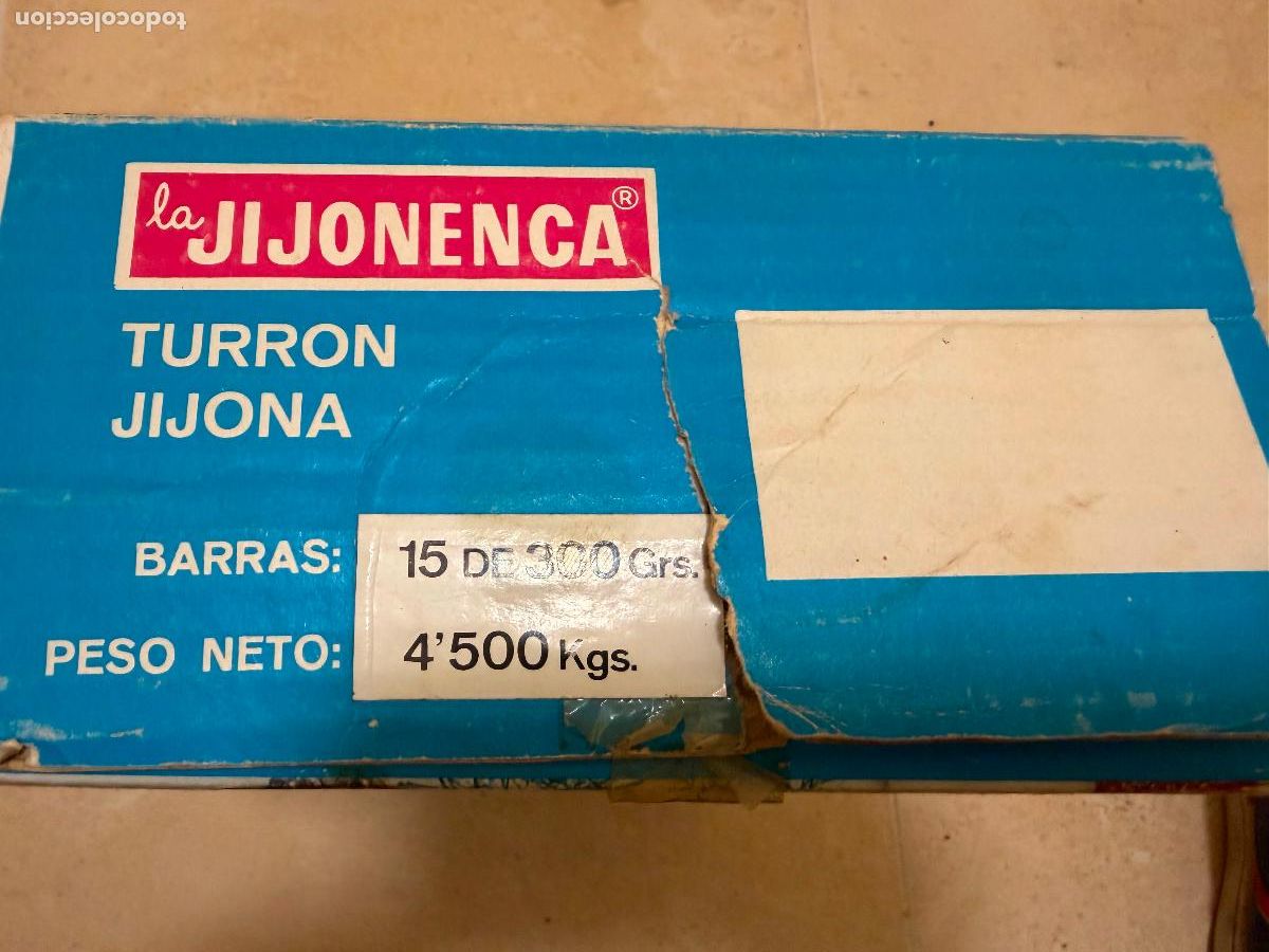 Cajas y cajitas met&aacute;licas: Caja de turr&oacute;n la jijonenca - Foto 4