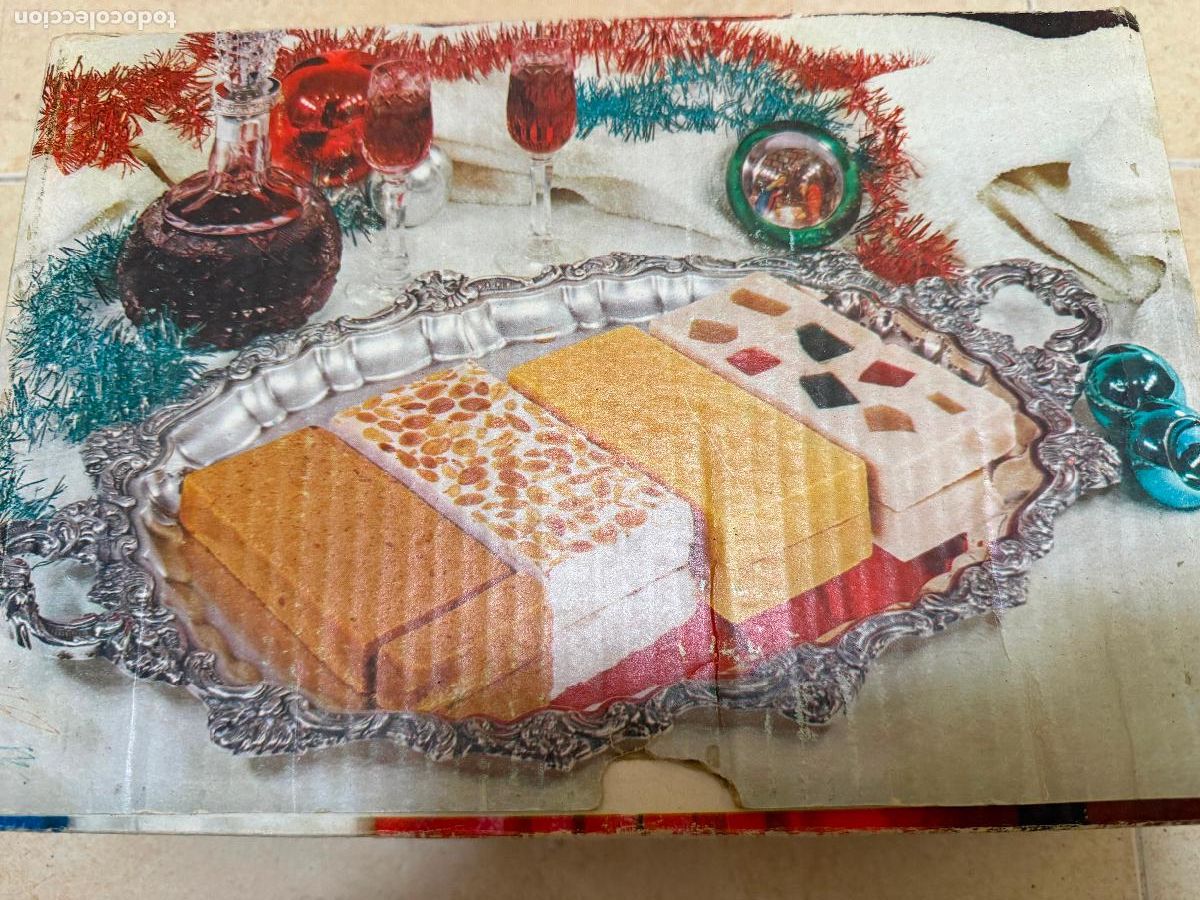 Cajas y cajitas met&aacute;licas: Caja de turr&oacute;n la jijonenca