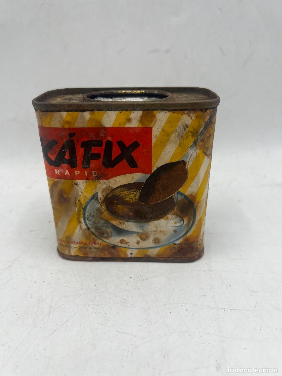 Cajas y cajitas met&aacute;licas: CAJA METALICA. KALIF. SUCED&Aacute;NEO DEL CAF&Eacute;. FABRICADO EN PALENCIA. ORIGEN ALEM&Aacute;N.