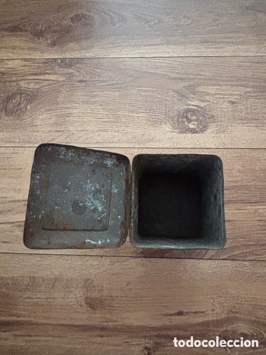Cajas y cajitas met&aacute;licas: Caja de chocolate cacao Evaristo Juncosa - Foto 7