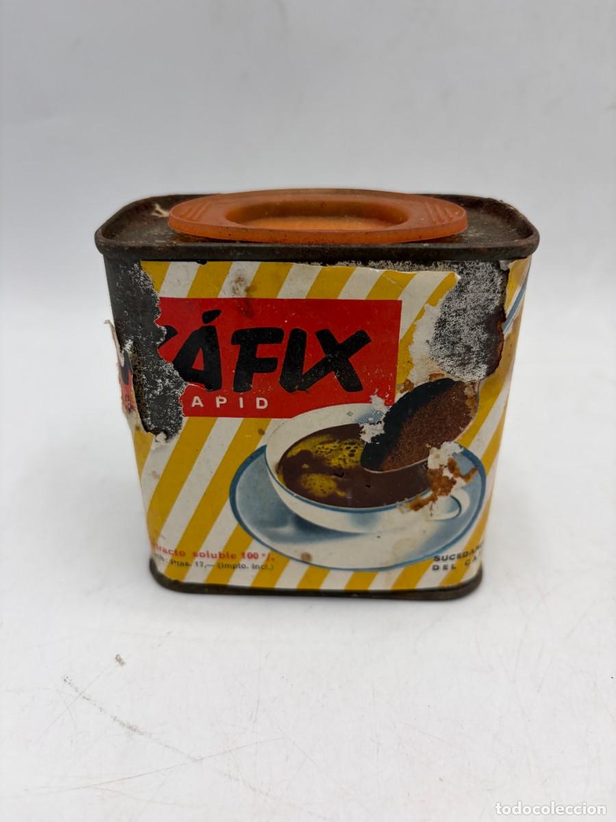 Boxes and metal boxes: CAJA METALICA. KAFIX. SUCED&Aacute;NEO DEL CAF&Eacute;. FABRICADO EN PALENCIA. ORIGEN ALEM&Aacute;N.