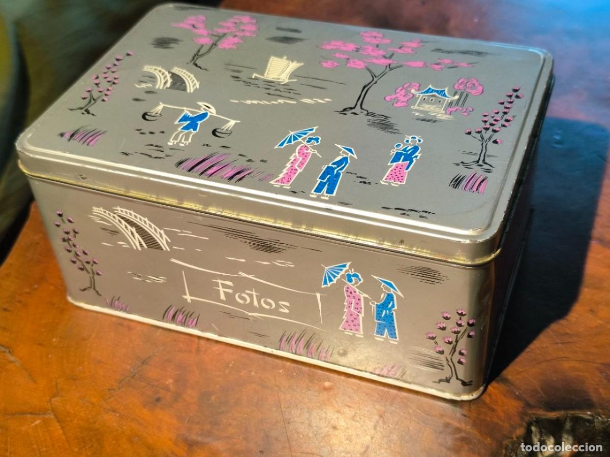 Cajas y cajitas met&aacute;licas: CAJA DE HOJALATA LATA COLACAO COLA CAO NUTREXPA FOTOS