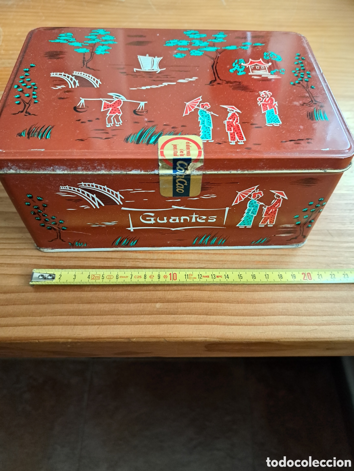 Cajas y cajitas met&aacute;licas: Cajas vintage de Cola Cao