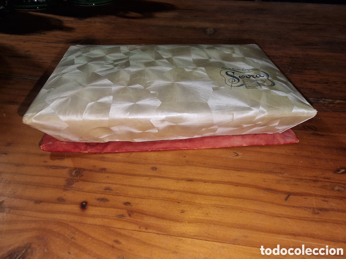 Cajas y cajitas met&aacute;licas: Antihua caja de cart&oacute;n, pasteleria-confiteria serra ,barcelona
