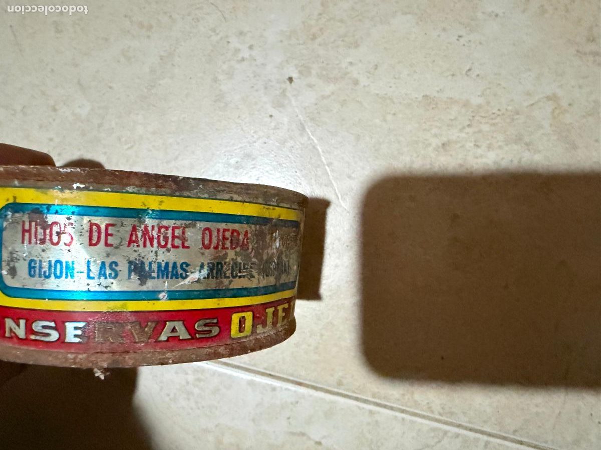 Cajas y cajitas met&aacute;licas: Lata de conservas ojeda - Foto 3