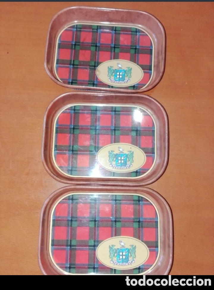 Cajas y cajitas met&aacute;licas: Lote 3 bandejas infema