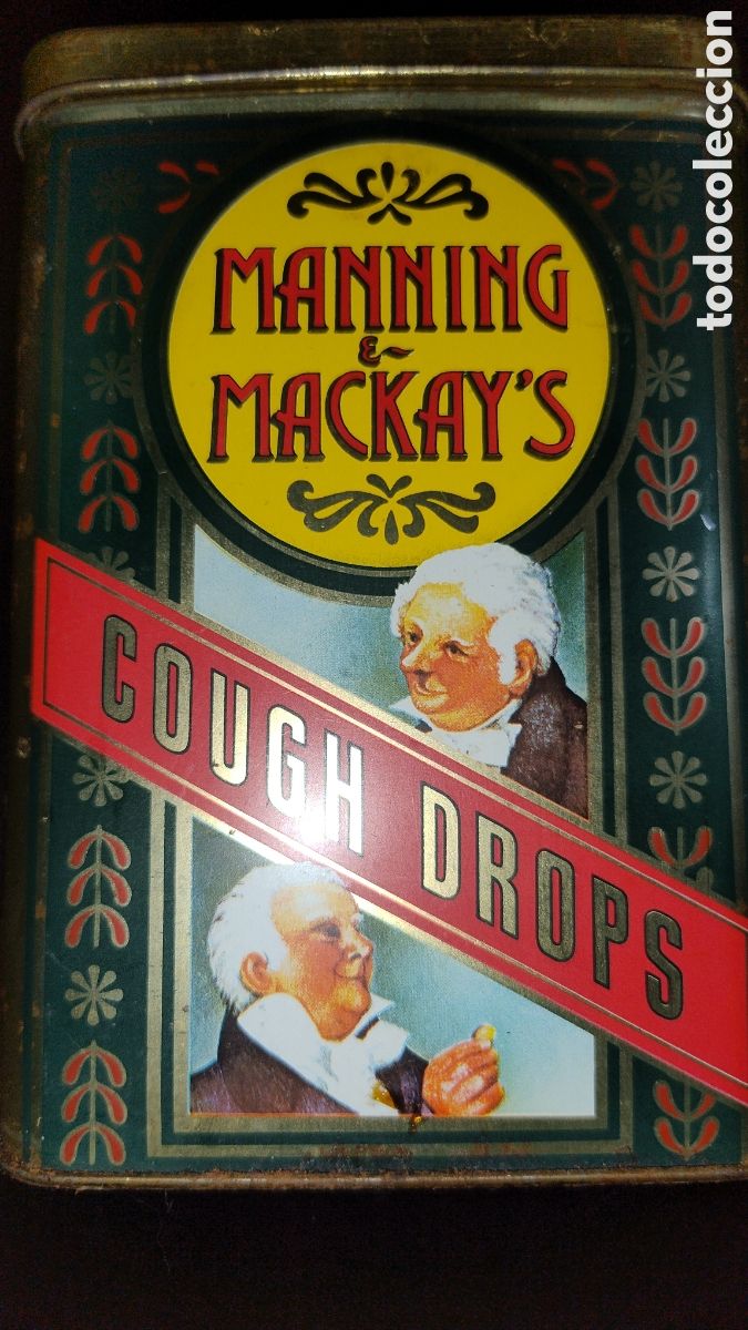 Cajas y cajitas met&aacute;licas: Caja Cough Drops Manning Mackays - Foto 2