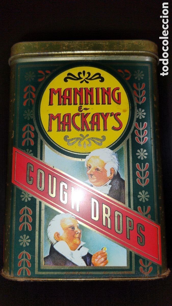 Cajas y cajitas met&aacute;licas: Caja Cough Drops Manning Mackays - Foto 4