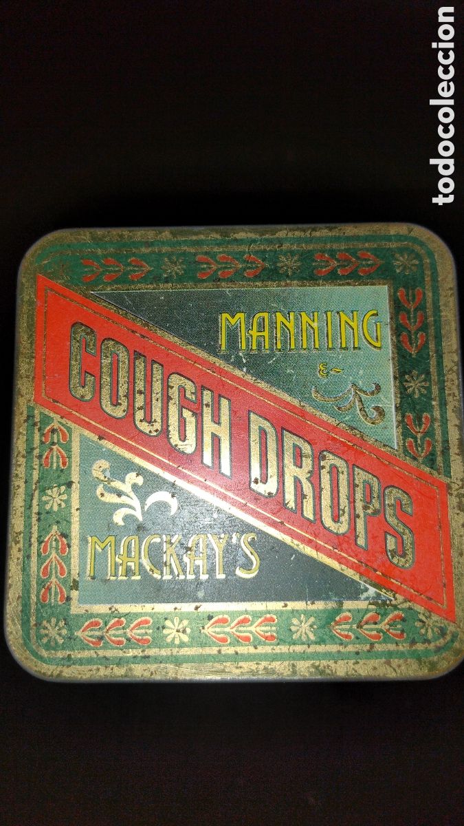 Cajas y cajitas met&aacute;licas: Caja Cough Drops Manning Mackays - Foto 5