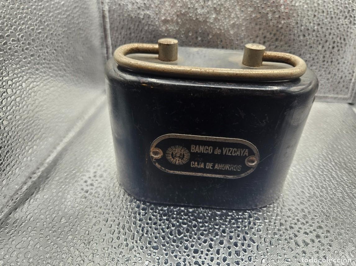 Cajas y cajitas met&aacute;licas: CAJITA DE AHORRO BANCO DE VIZCAYA