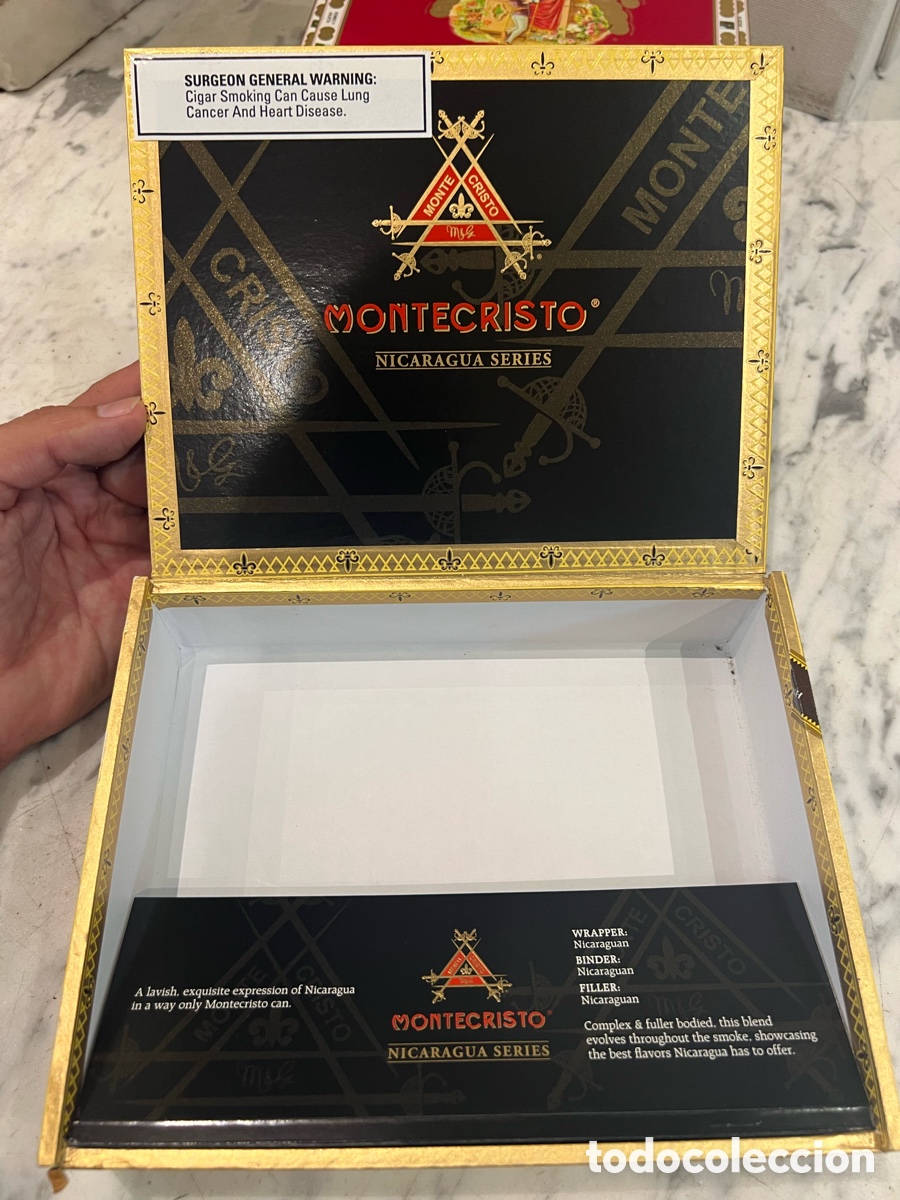 Cajas y cajitas met&aacute;licas: Cajas puros montecristo - Foto 2