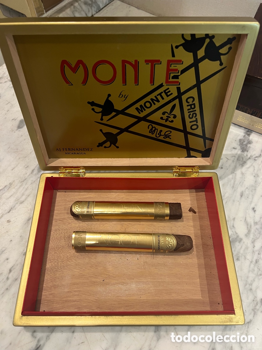 Cajas y cajitas met&aacute;licas: Cajas puros montecristo - Foto 4