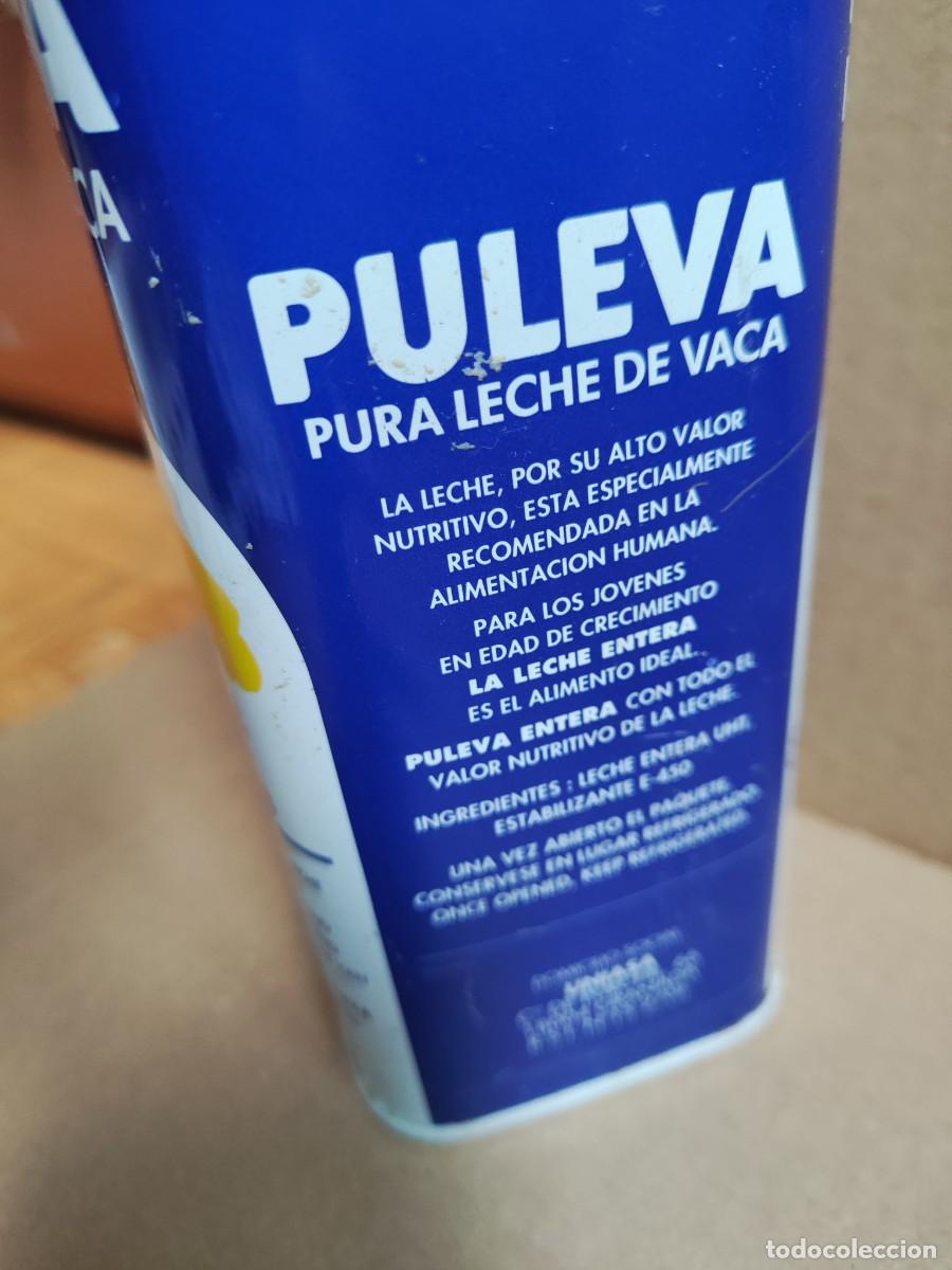 Cajas y cajitas met&aacute;licas: HUCHA DE LATA,LECHE PULEVA. - Foto 4
