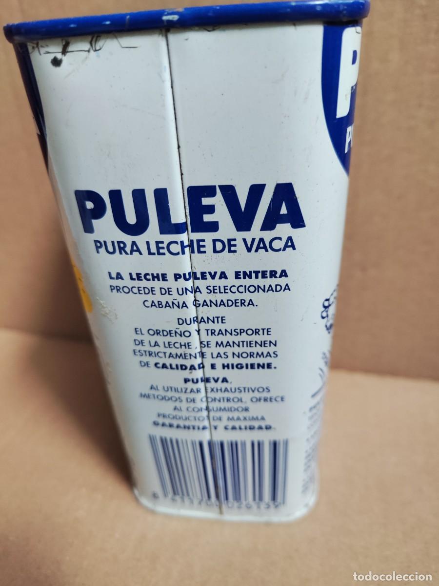 Cajas y cajitas met&aacute;licas: HUCHA DE LATA,LECHE PULEVA. - Foto 5
