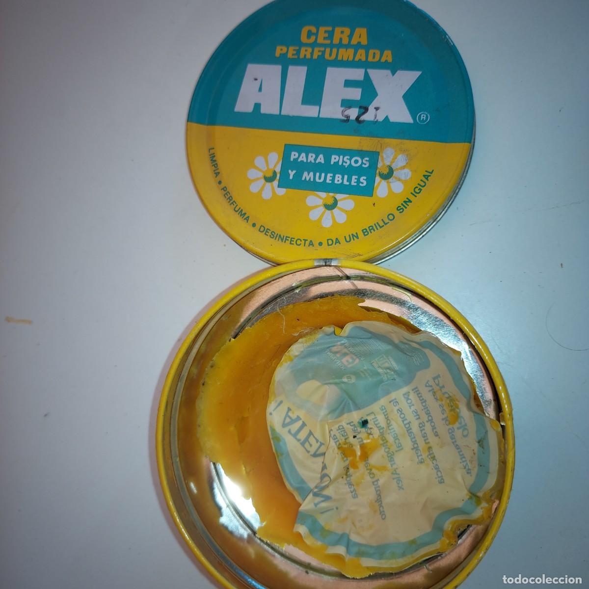 Cajas y cajitas met&aacute;licas: LATA CERA PERFUMADA ALEX - Foto 2