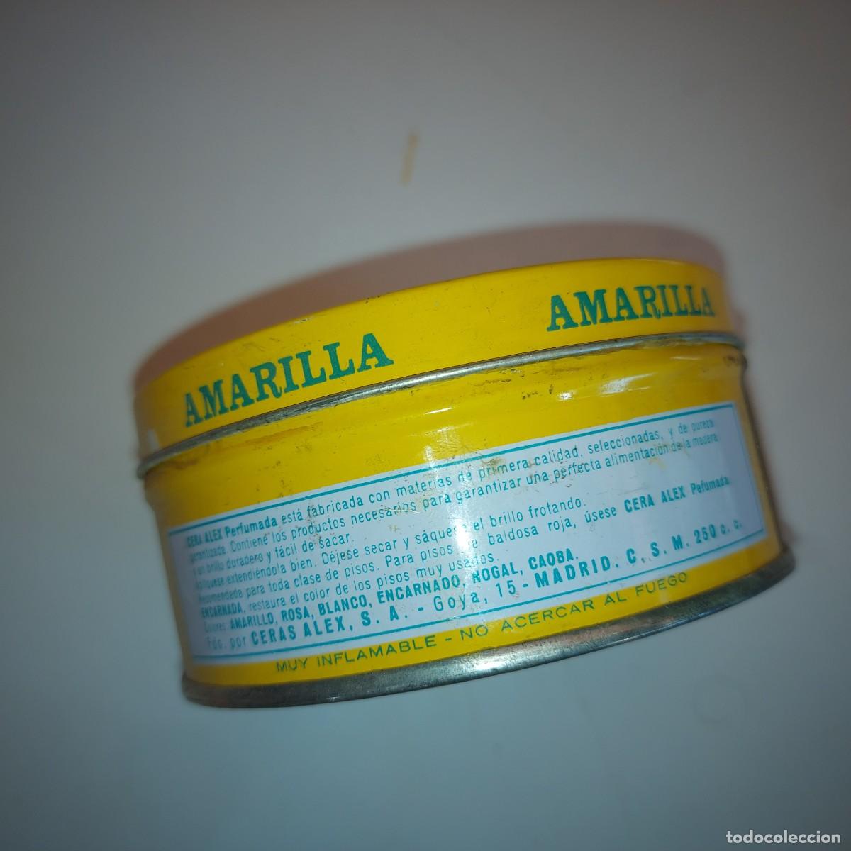 Cajas y cajitas met&aacute;licas: LATA CERA PERFUMADA ALEX - Foto 3