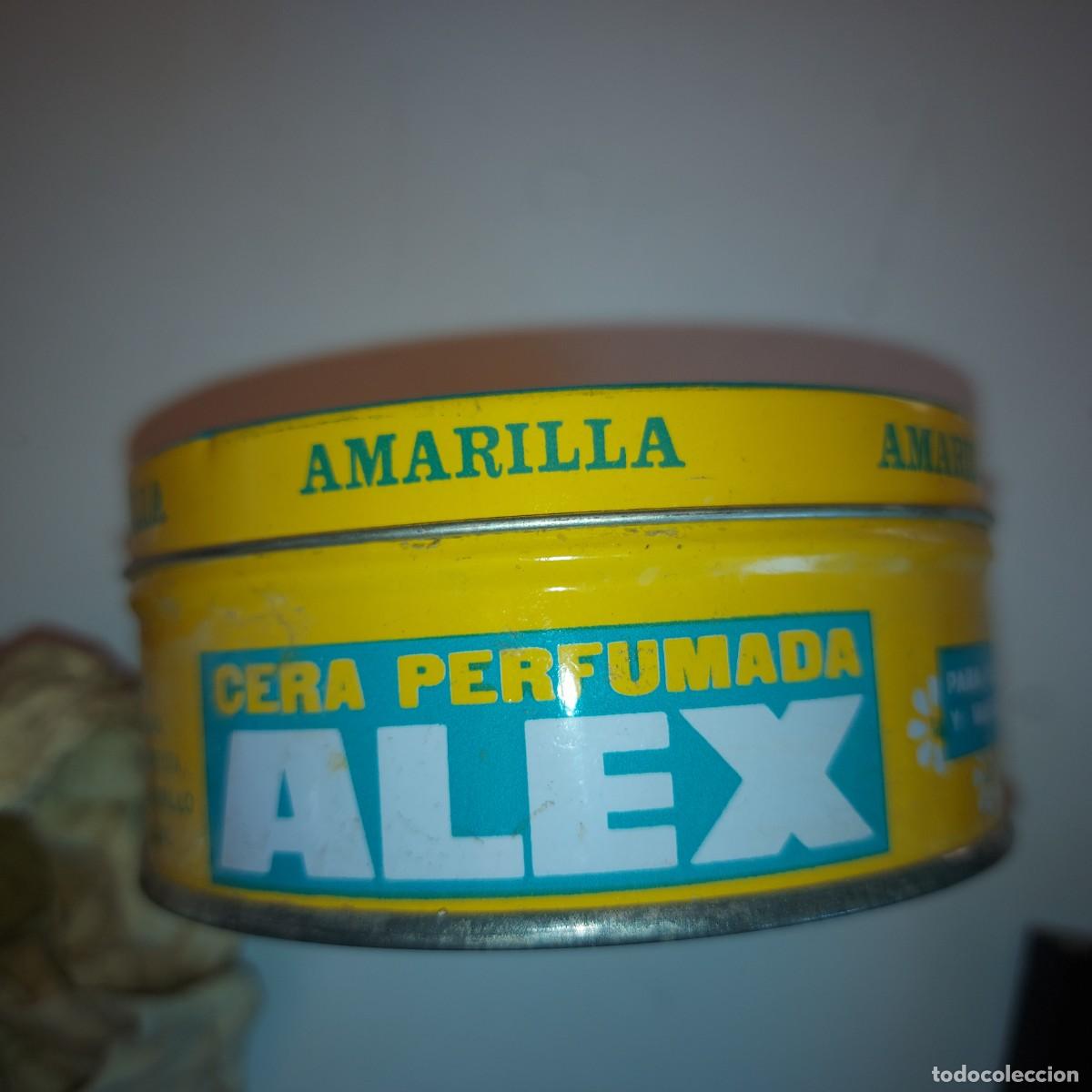 Cajas y cajitas met&aacute;licas: LATA CERA PERFUMADA ALEX - Foto 4