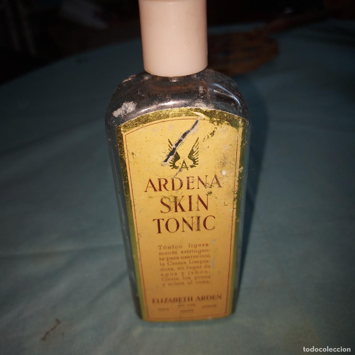 Cajas y cajitas met&aacute;licas: FRASCO ANTIGUO TONICO PARA EL CUTIS , ARDENA SKIN TONIC, Elizabeth Arden