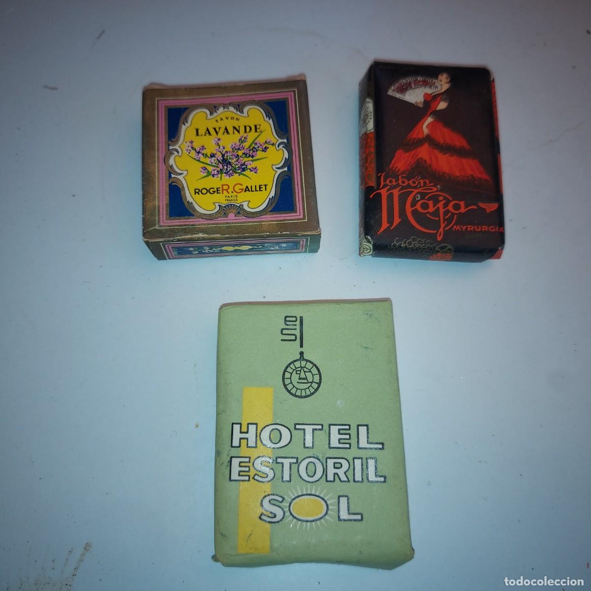 Cajas y cajitas met&aacute;licas: LOTE 3 PASTILLAS DE JABON
